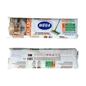 Mega Șervețele Umede pentru Mop cu Oțet și Bicarbonat de Sodiu, 40 Bucăți