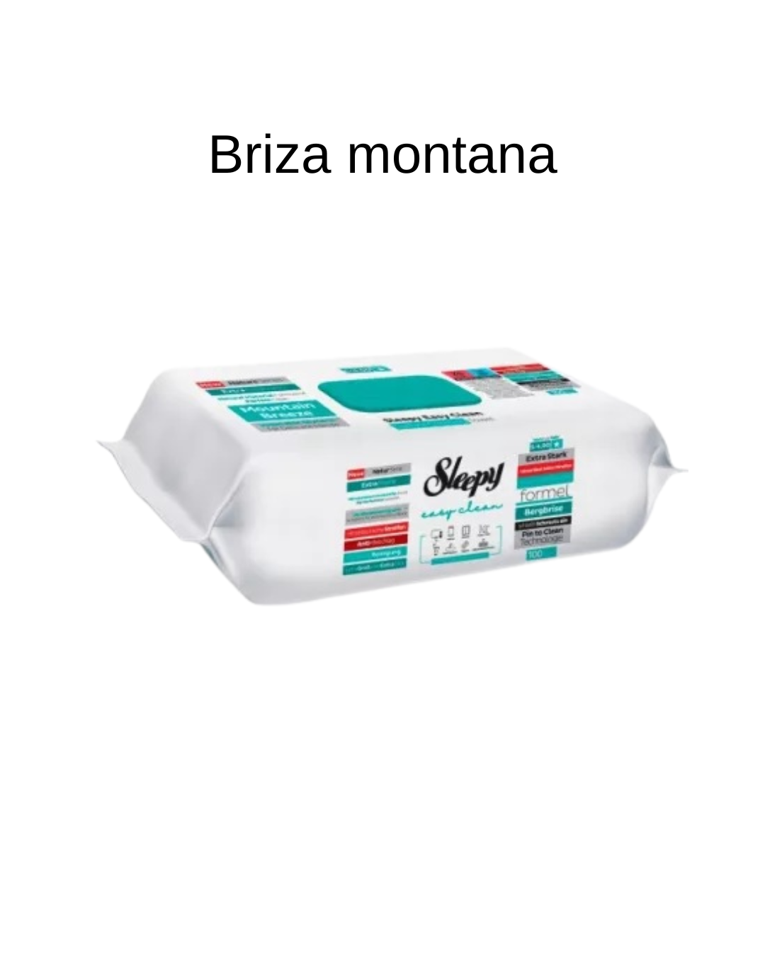Sleepy Șervețele Umede Universale Multisuprafețe, Diverse Arome, 100 Bucăți - imagine 6
