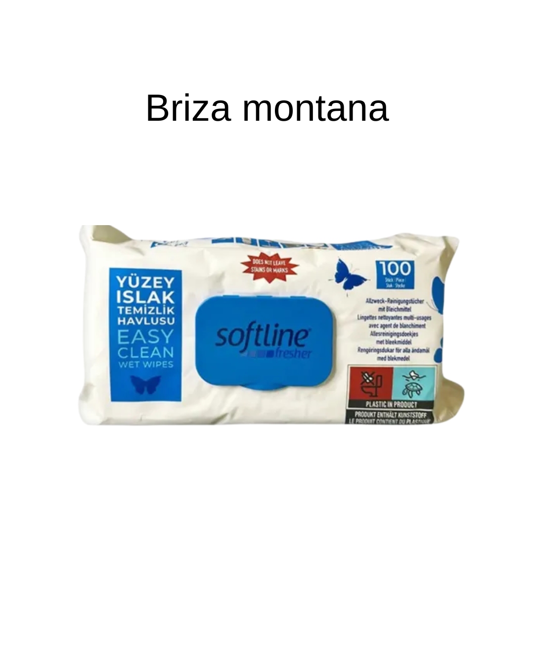 Softline Șervețele Umede Universale Multisuprafețe, Diverse Arome, 100 Bucăți - imagine 3