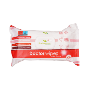 Doctor Wipes Șervețele Umede Universale Multisuprafețe, 100 Bucăți