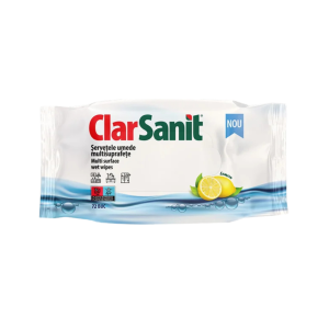 ClarSanit Șervețele Umede Multisuprafețe, 72 Bucăți