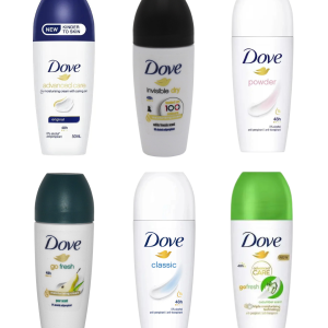 Dove Roll-On Women 48H – 50 ml, diverse sortimente