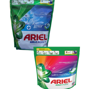 Ariel All-in-1 Pods+ – 44 capsule, Touch of Lenor & color