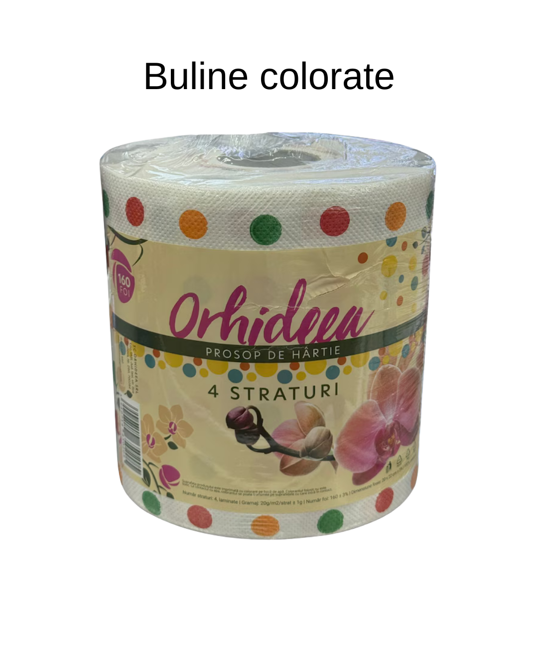 Orhideea Prosop de Hârtie, 4 Straturi, 160 Foi, Diverse modele - imagine 2