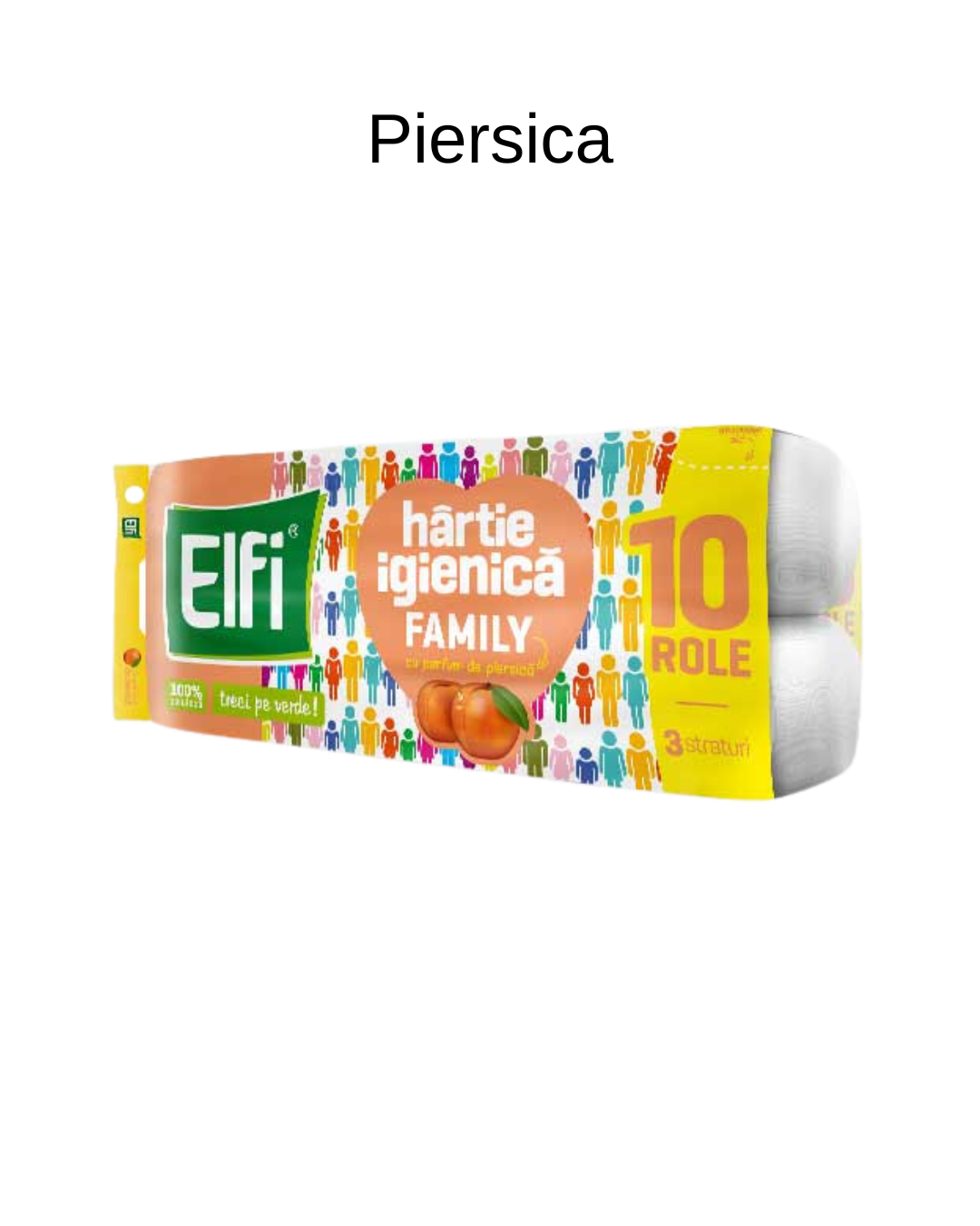 Elfi Family Hârtie Igienică, 3 Straturi, 10 Role, Diverse arome - imagine 6