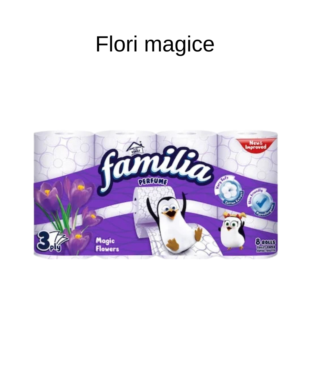 Familia Hârtie Igienică, 3 Straturi, 8 Role, Diverse arome - imagine 2