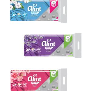 Alint Hârtie Igienică, 2 Straturi, 10 Role, Diverse arome