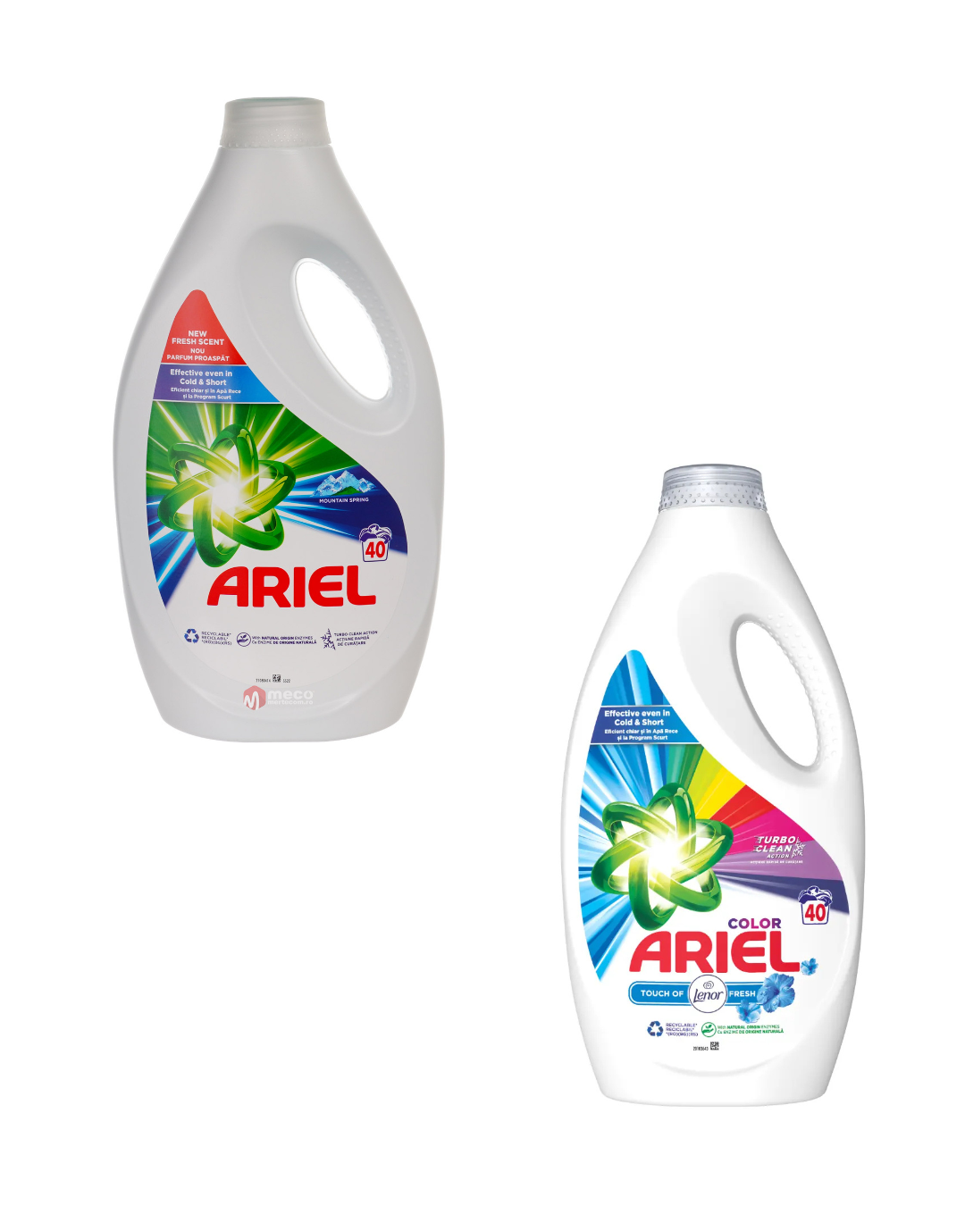 Ariel Detergent Lichid de Rufe – 2 L / 40 spălări, regular & color