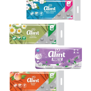 Alint Hârtie Igienică, 3 Straturi, 10 Role, Diverse arome