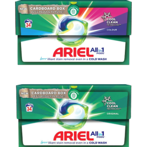 Ariel Det Capsule PODS All-in-1 – 34 buc, color & original