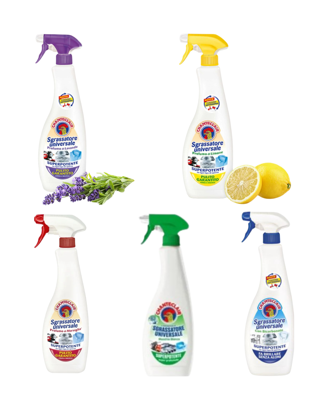 Chanteclair Degresant Universal, 600 ml, Diverse arome