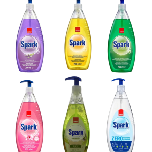 Sano Spark Detergent Lichid pentru Vase, 700 ml, Diverse sortimente