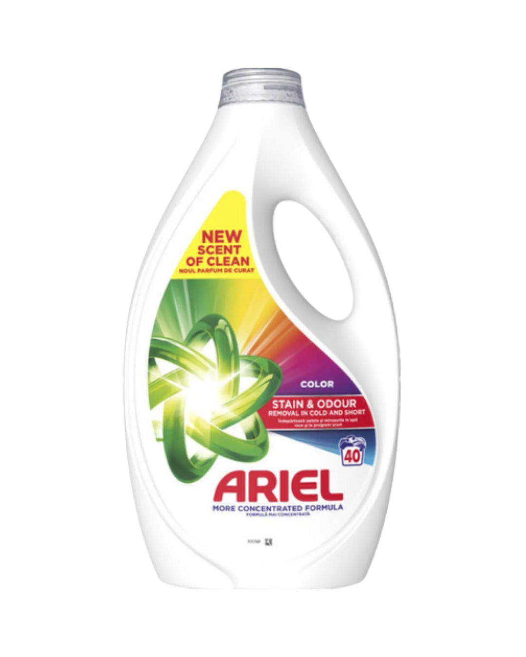 Ariel Detergent Lichid de Rufe – 1,8 L / 40 spălări, regular & color - imagine 3