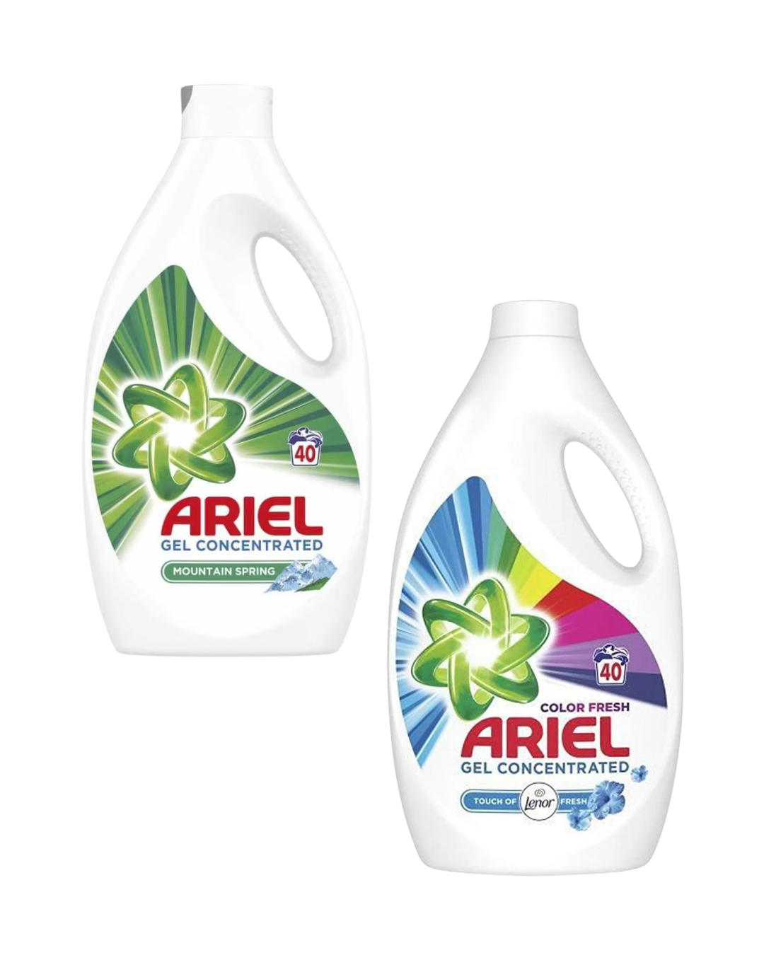 Ariel Detergent Lichid de Rufe – 2,2 L / 40 spălări, regular & color