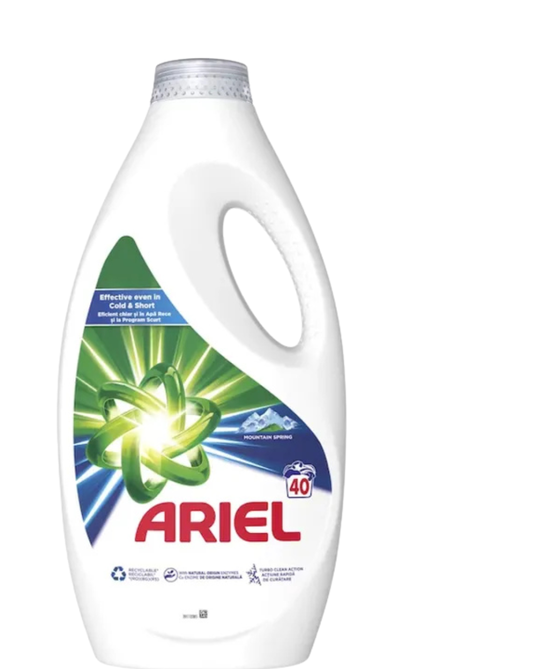 Ariel Detergent Lichid de Rufe – 2 L / 40 spălări, regular & color - imagine 2