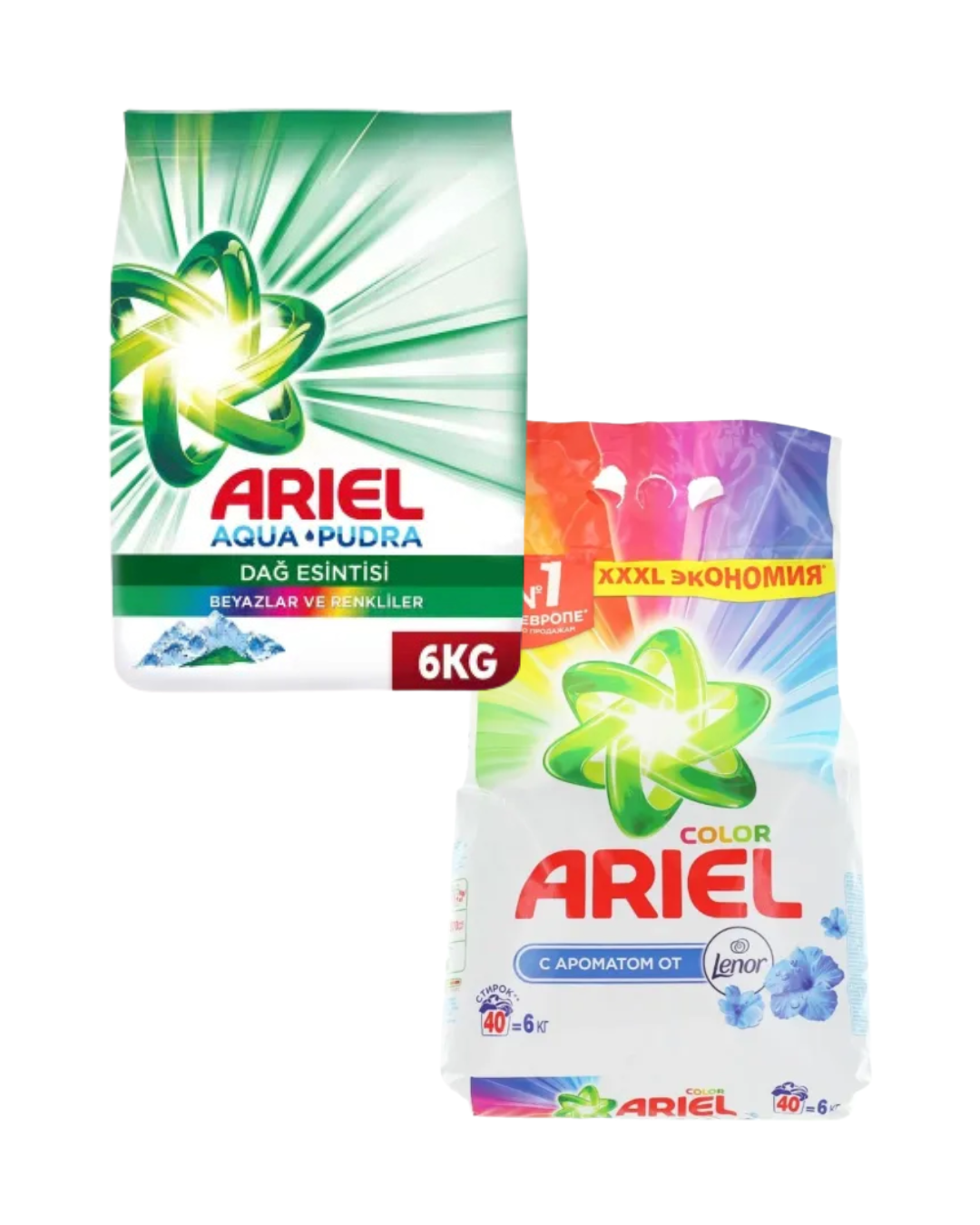 Ariel Detergent Automat – 6 kg/40 spalari, mountain spring & color