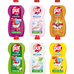 Pur Detergent Lichid pentru Vase – 1,2 L, Diverse sotimente