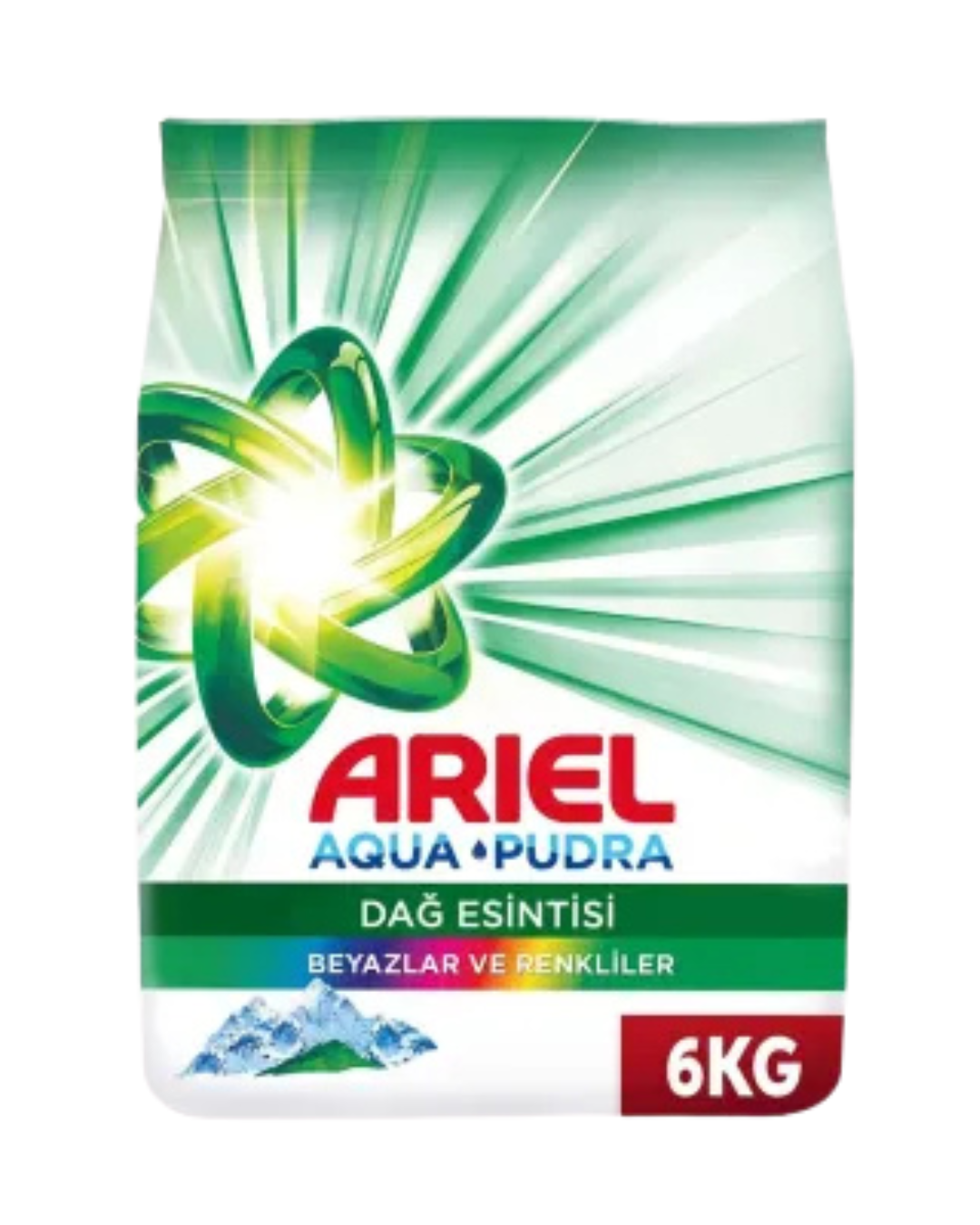 Ariel Detergent Automat – 6 kg/40 spalari, mountain spring & color - imagine 2