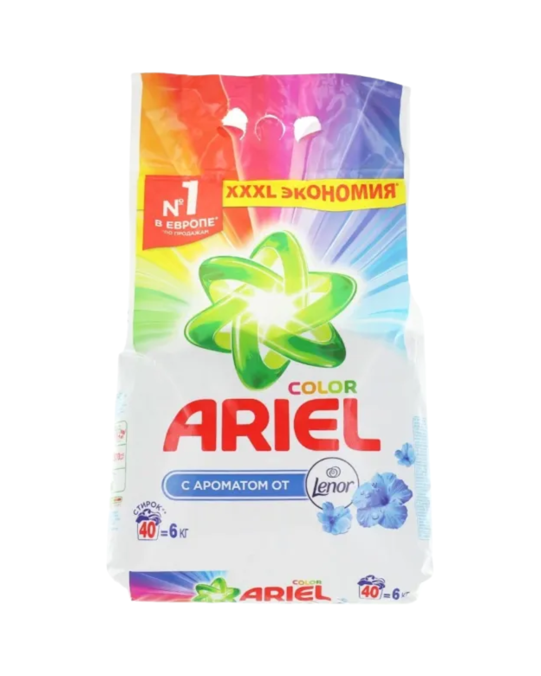 Ariel Detergent Automat – 6 kg/40 spalari, mountain spring & color - imagine 3