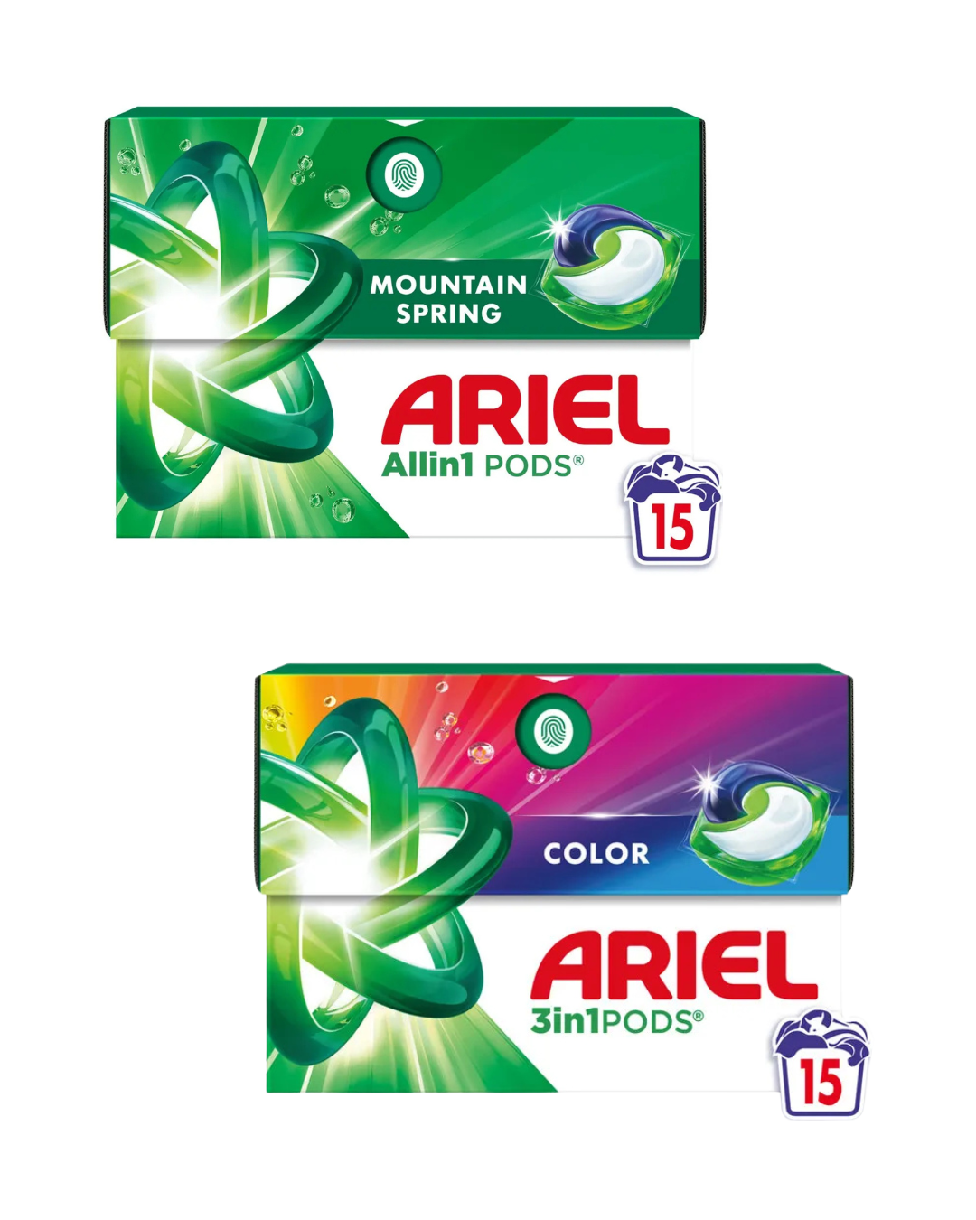 Ariel Detergent Capsule PODS All-in-1 – 15 buc, regular & color