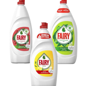 Fairy Detergent de Vase – 750 ml, diverse arome