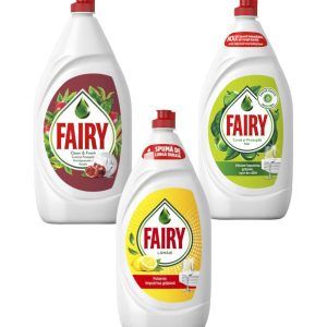 Fairy Detergent de Vase – 1,35 L, diverse arome