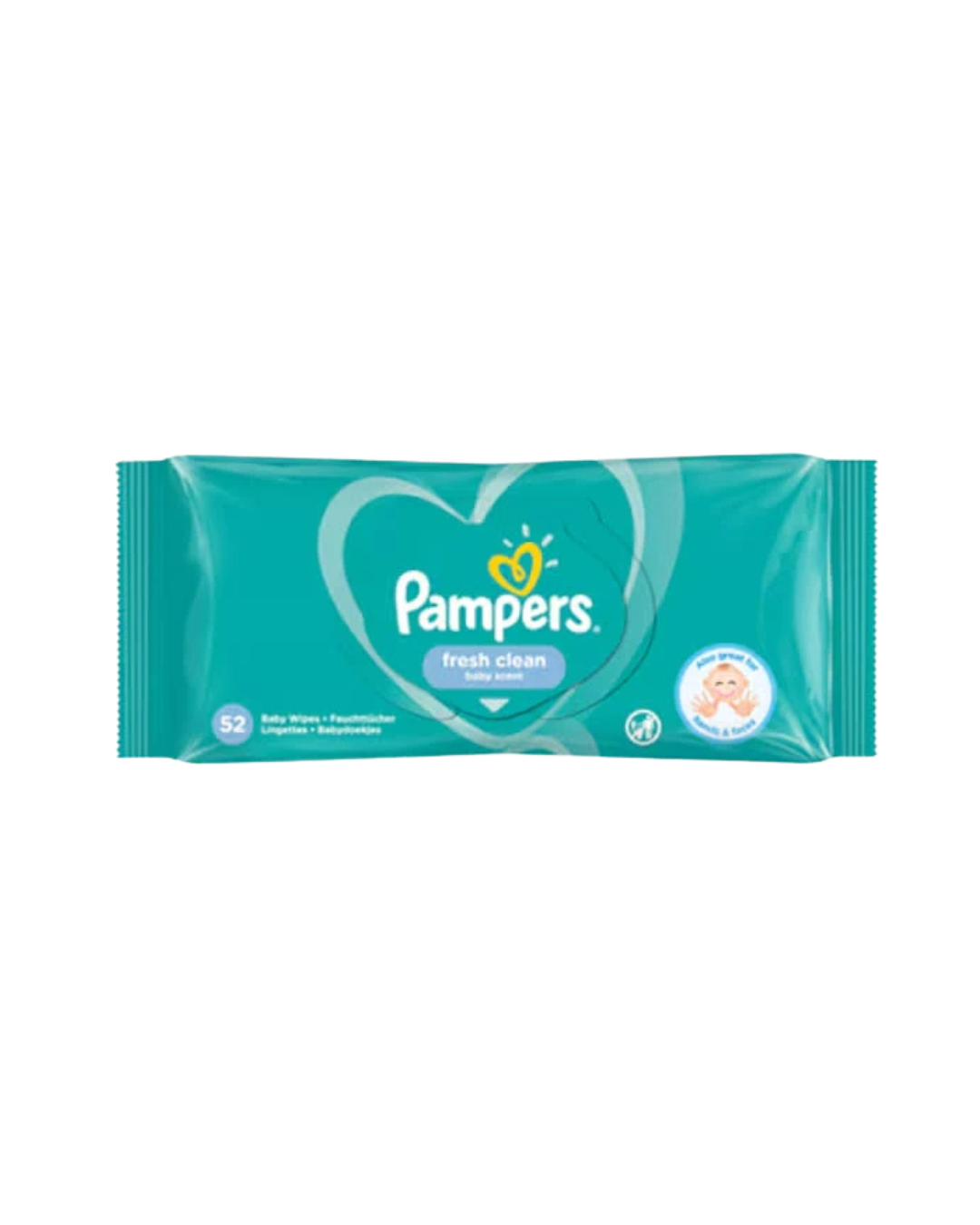 Pampers Fresh Clean Șervețele Umede, 52 Bucăți