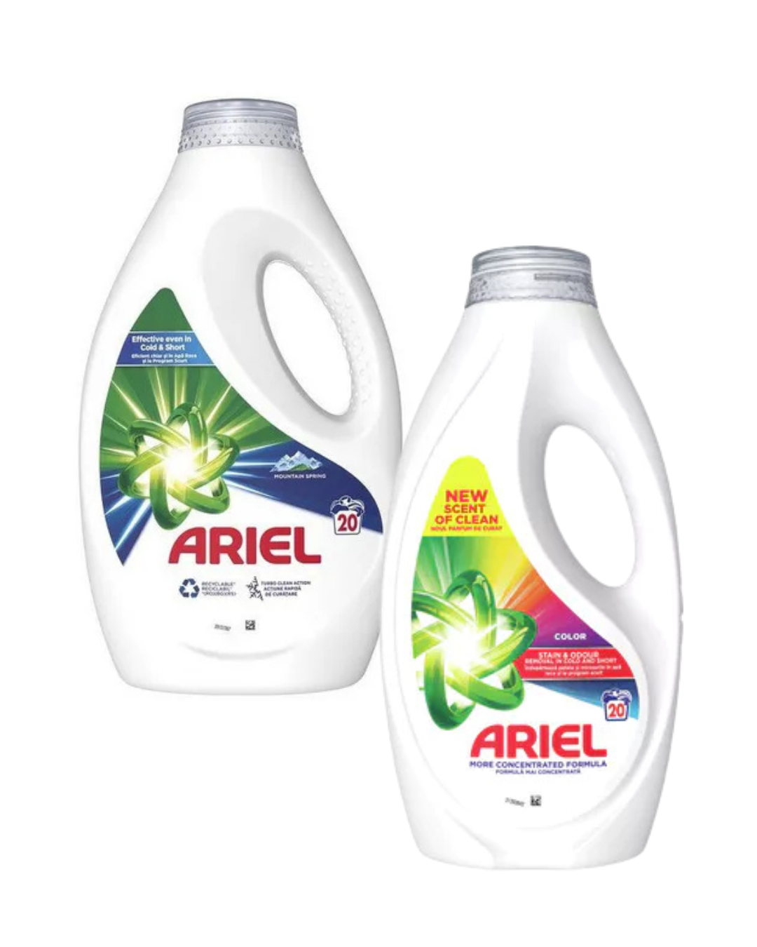 Ariel Detergent Lichid de Rufe – 900 ml / 20 spălări, regular & color