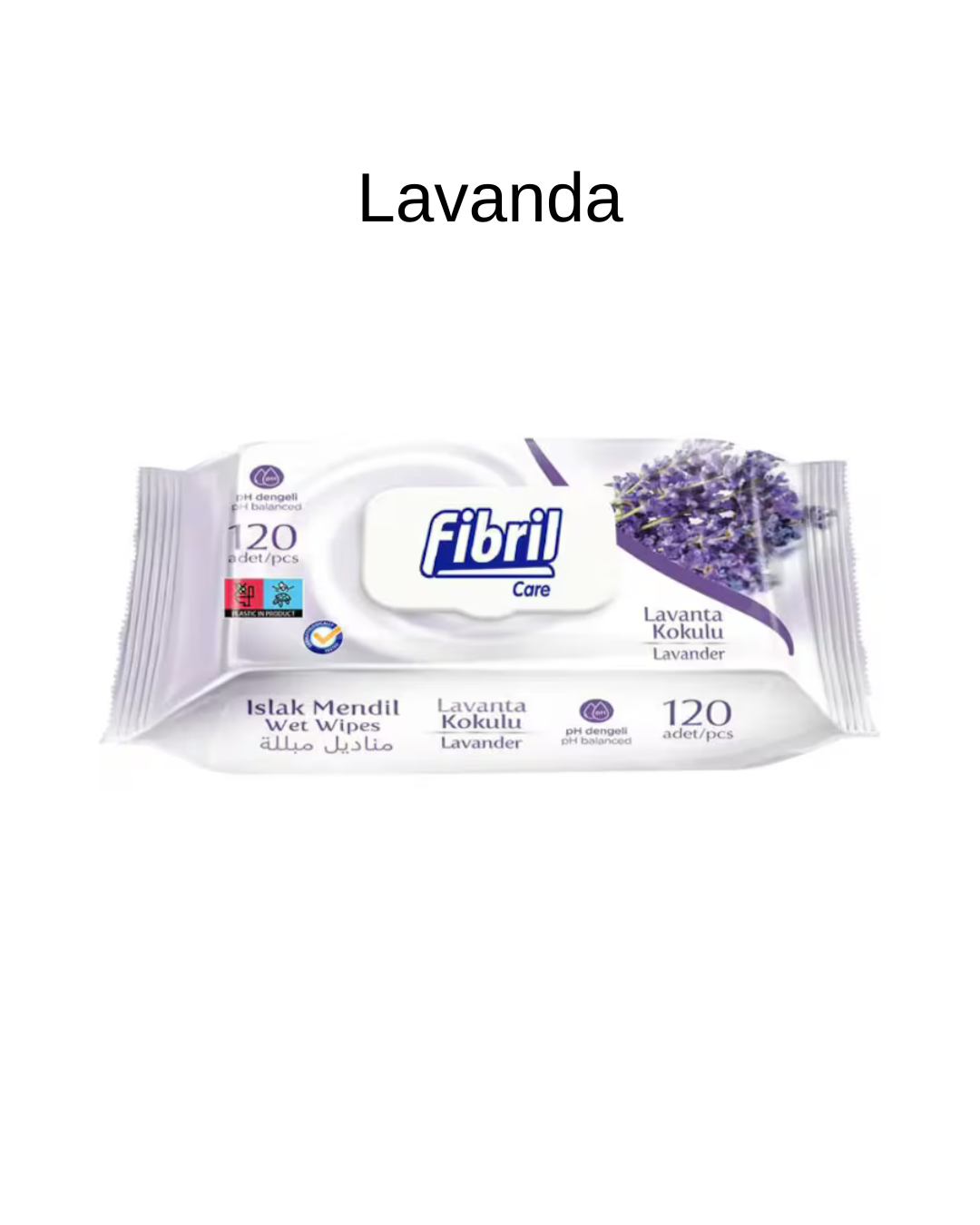 Fibril Care Șervețele Umede, Diverse Arome, 120 Bucăți - imagine 3