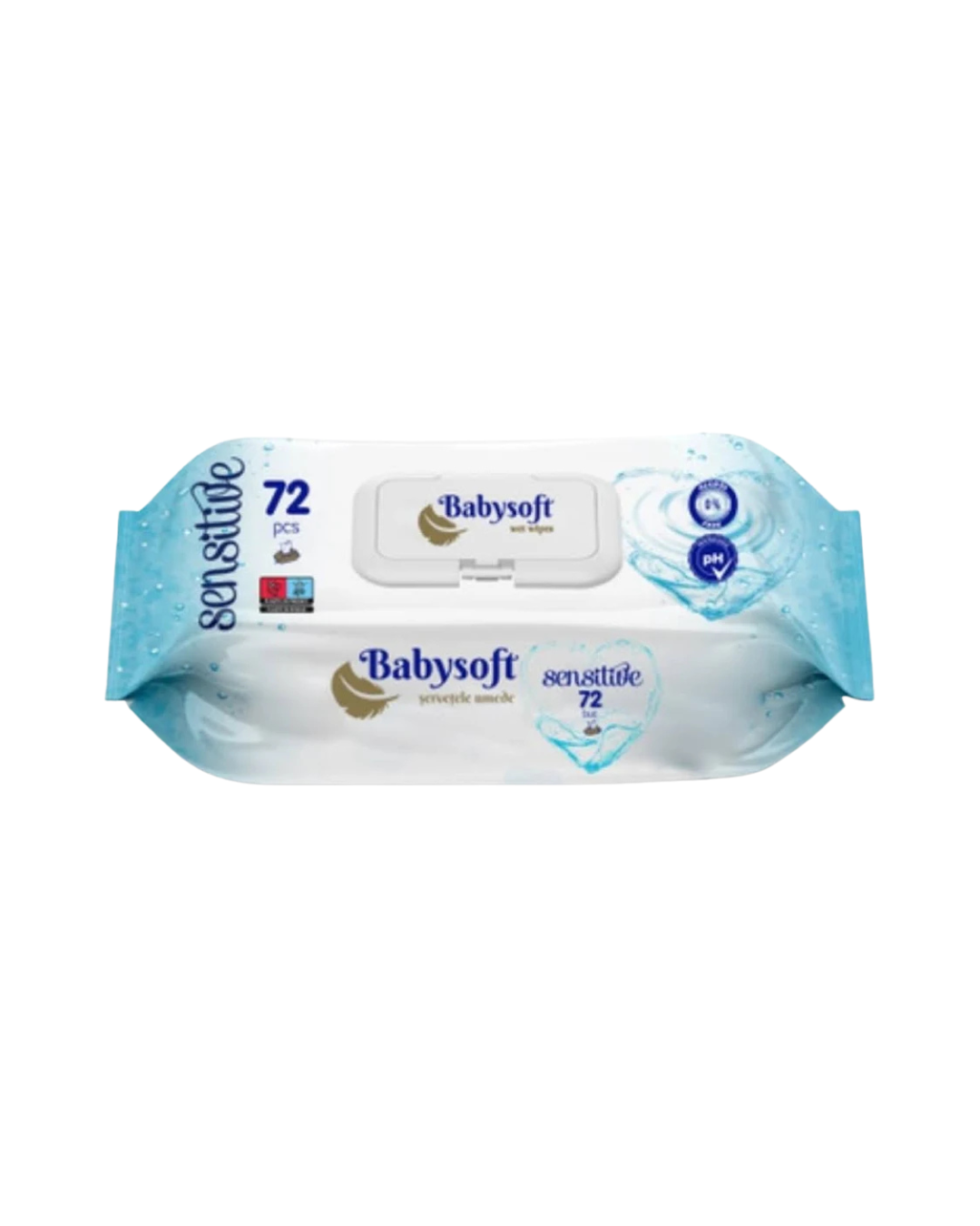 Babysoft Șervețele Umede Baby, Variante diverse, 72 Bucăți - imagine 2