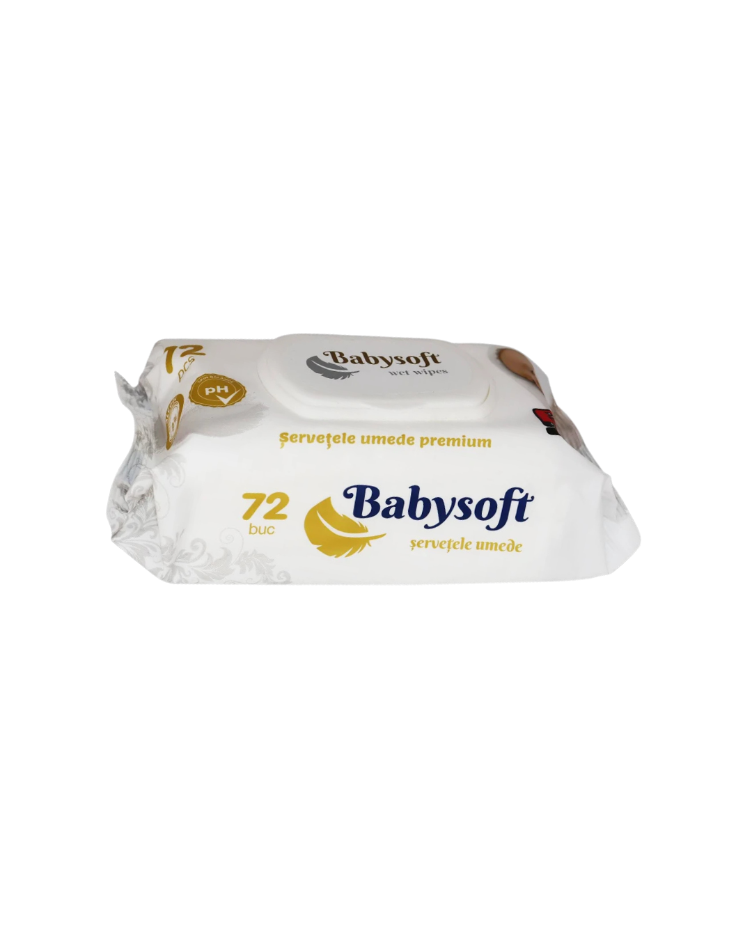 Babysoft Șervețele Umede Baby, Variante diverse, 72 Bucăți - imagine 4