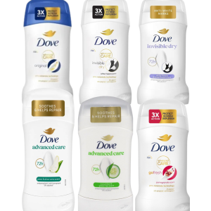 Dove Stick Women 72H – 50 ml, diverse arome