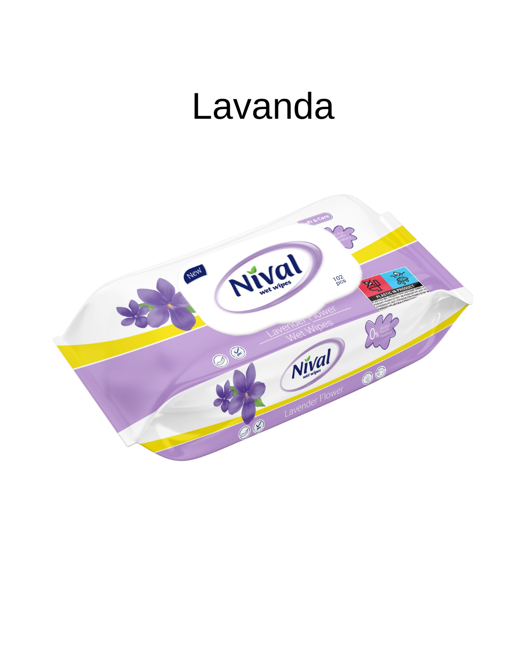 Nival Jumbo Pack Șervețele Umede, Diverse arome, 120 Bucăți - imagine 3