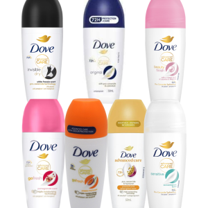 Dove Roll-On Women 72H – 50 ml, diverse sortimente