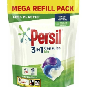 Persil Detergent Capsule 3 în 1 Bio – 50 buc