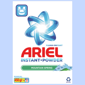 Ariel Detergent Manual Mountain Spring – 450 g