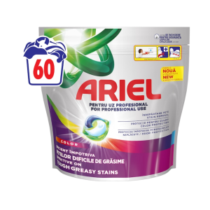 Ariel Detergent Capsule PODS Professional All-in-1 – 60 spălări, color