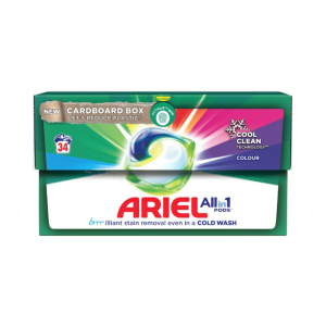 Ariel Det Capsule PODS All-in-1 – 34 buc, color