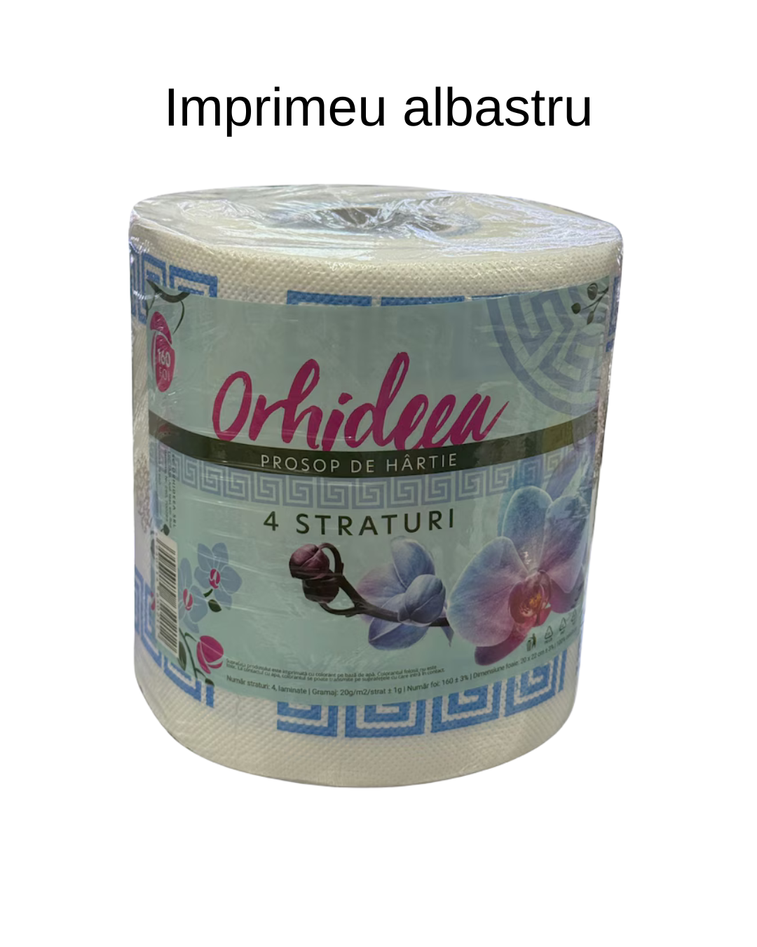 Orhideea Prosop de Hârtie, 4 Straturi, 160 Foi, Diverse modele - imagine 4