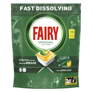 Fairy All in One Capsule pt Mașina de Spălat Vase – 71 buc