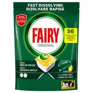 Fairy All in One Detergent Capsule pt Mașina de Spălat Vase – 56 buc