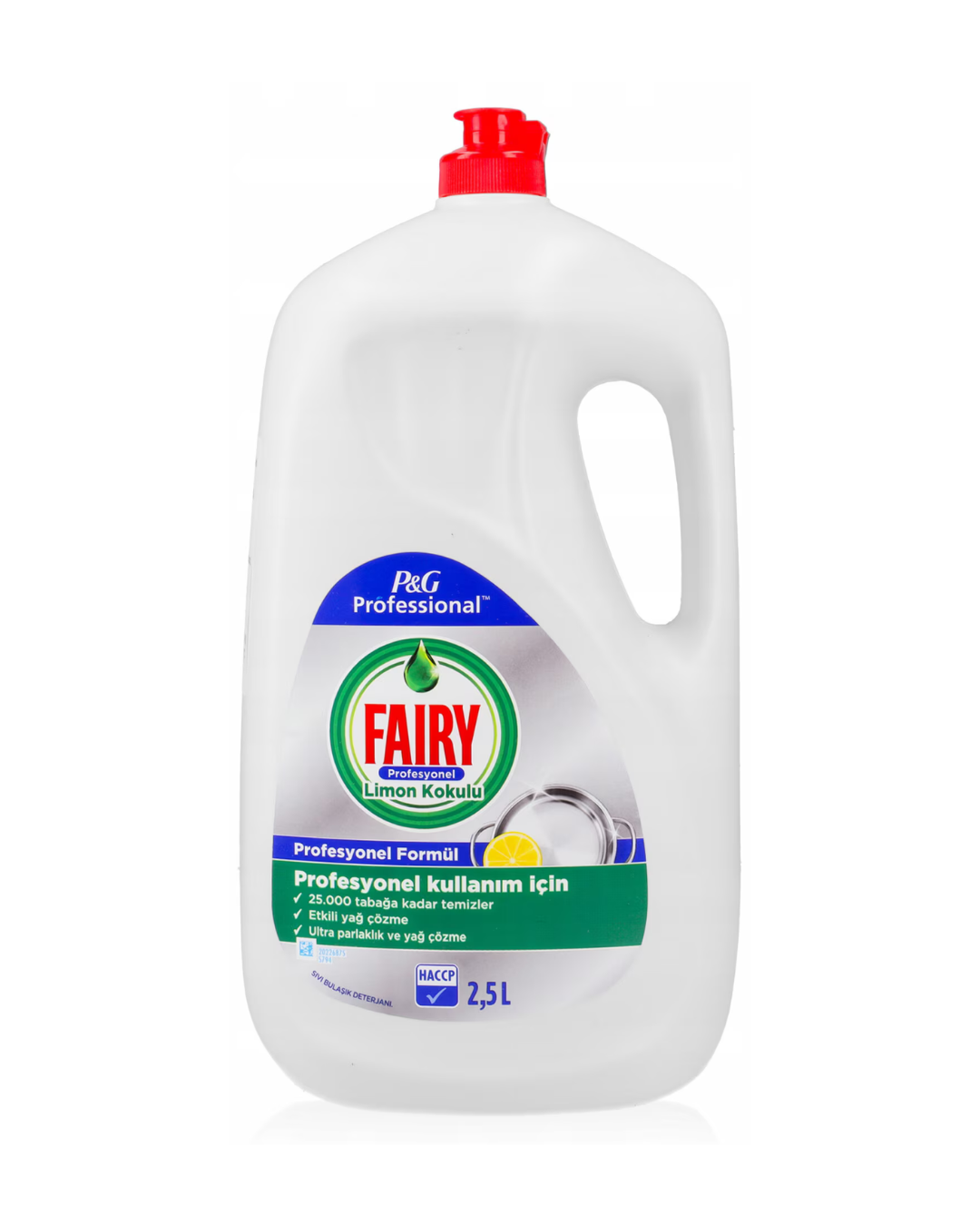 Fairy Professional Detergent de Vase Lemon – 2,5 L