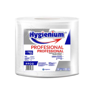 Hygienium Professional Prosop de Hârtie, 2 Straturi, 78 m