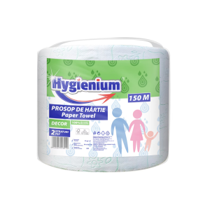 Hygienium Decor Prosop de Hârtie, 2 Straturi, 150 m