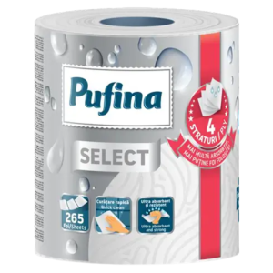 Pufina Select Prosop de Hârtie, 4 Straturi, 265 Foi