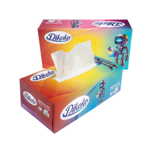 Dikoko Pop-Up Șervețele Faciale, 3 Straturi, 100 Bucăți