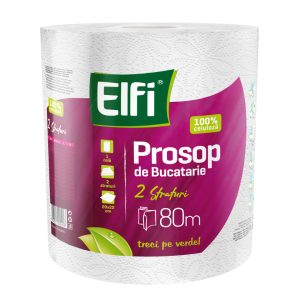 Elfi Prosop de Bucătărie, 2 Straturi, 80 m
