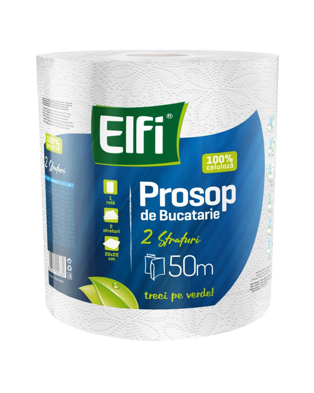 Elfi Prosop de Bucătărie, 2 Straturi, 50 m