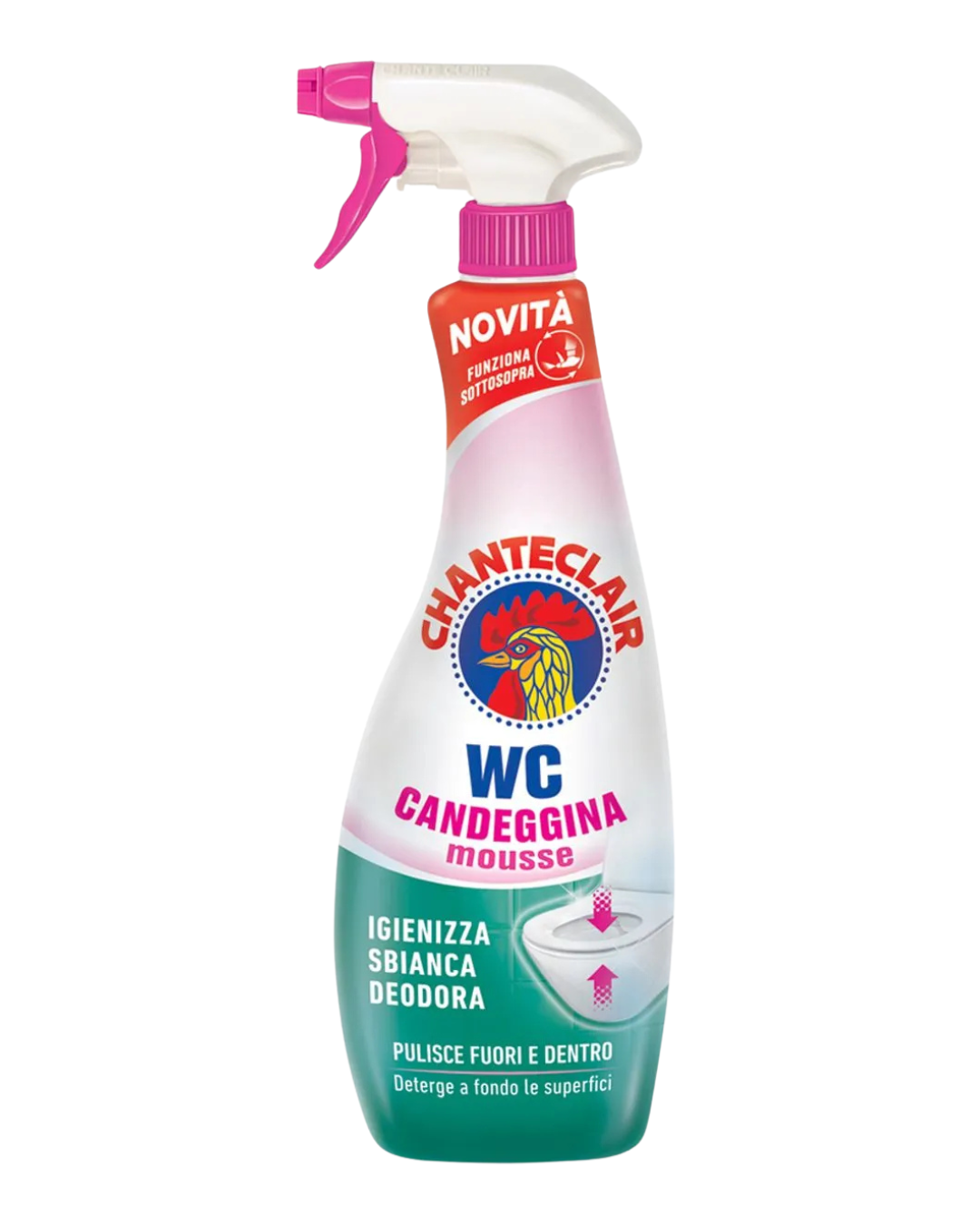 Chanteclair Soluție Universală pt Toaletă cu Înălbitor, 625 ml