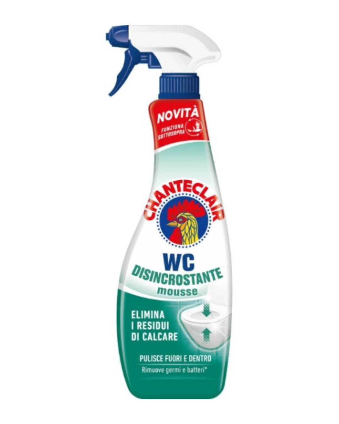 Chanteclair Spumă Activă WC Detartrantă și Dezincrustantă, 625 ml